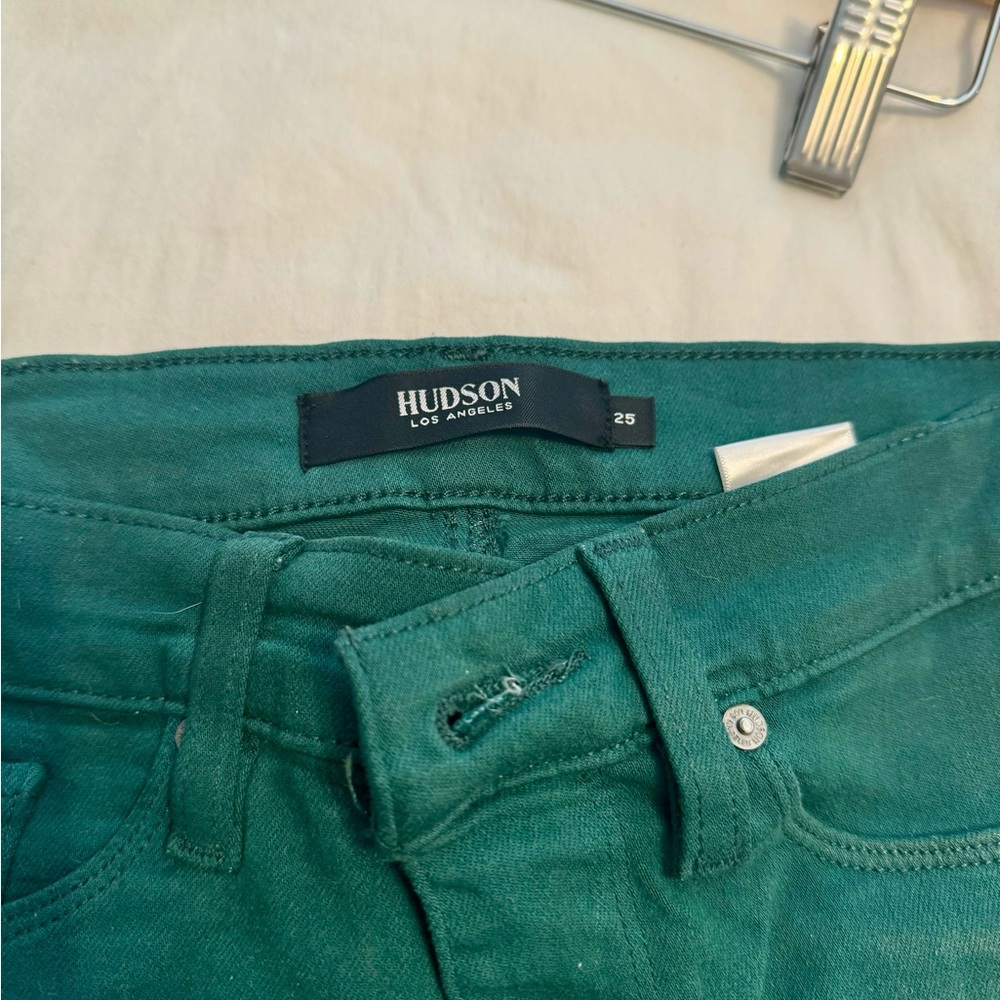 Hudson green fitted jeans - Picture 3 of 3